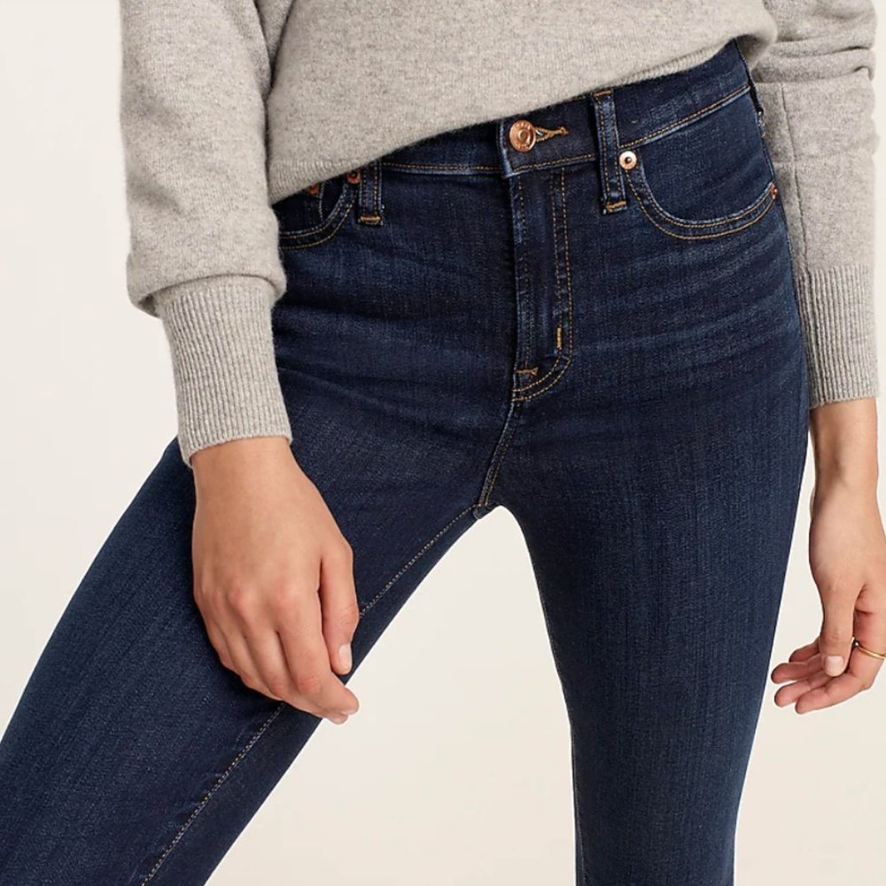 J. Crew High Rise Skinny Jeans in 25P